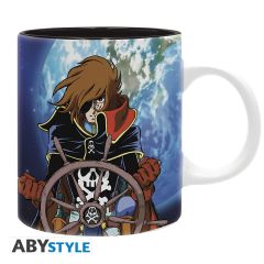 Captain Harlock - Harlock and ship - 320ml mug