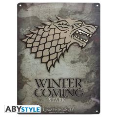 Game of Thrones - Stark - Metal sign