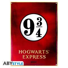 Harry Potter - Platform 9 3/4 - Metal plate