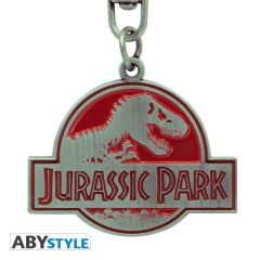 Jurassic Park - Meall Logo - Keyring