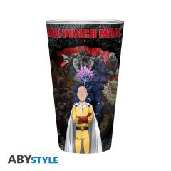 ONE-PUNCH-MAN-One-against-all-400ml-Glas-1