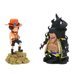 PREORDER - Wave 129 - One Piece - Portgas D. Ace vs. Marshall D. Teach - 8cm PVC Statue