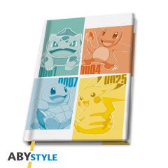 Pokemon - Kanto Starter - A5 - Notebook