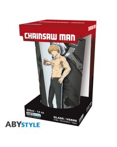 Chainsaw-Man-Trio-400ml-grosses-Glas-1