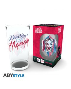 DC-Comics-Harley-Quinn-Face-400ml-Grosses-Glas-1