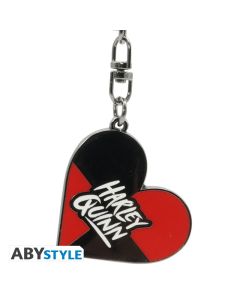 DC Comics - Heart Harley Quinn - Keychain