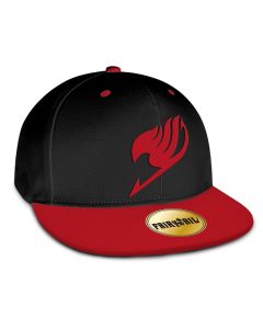 Fairy-Tail-Schwarz-Rot-Snapback-Kappe-1