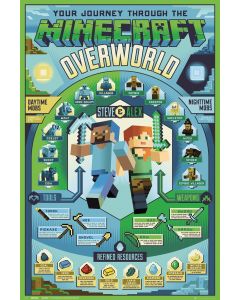 Minecraft-Overworld-Biome-915x61-Poster-1