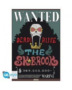 ONE-PIECE-Poster-Chibi-52x38-Wanted-Brook-Wano-1