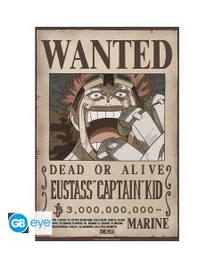 ONE-PIECE-Poster-Chibi-52x38-Wanted-Kid-Wano-1