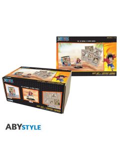 One-Piece-Tasse-Acryl-Postkarten-Luffy-Geschenk-Set-1