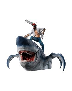 PREORDER - Ichiban Sho - Chainsaw Man - Chainsaw Man & Beam - 23cm PVC Statue
