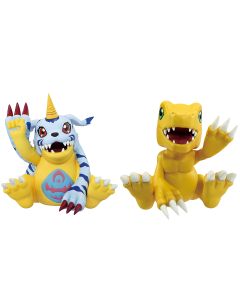 PREORDER - Ichiban Sho - Digimon - Agumon & Gabumon - 7cm PVC Statue