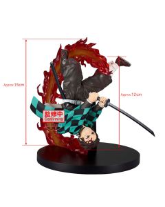 PREORDER - Wave 127 - Demon Slayer - Kamado Tanjiro Vibration Stars - 12cm PVC Statue
