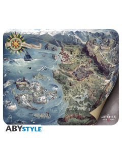 THE WITCHER - World map - Flexible mousepad