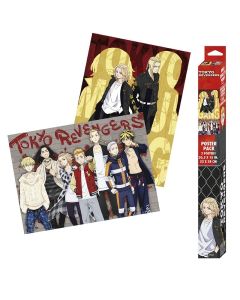 Tokyo-Revengers-Charaktere-Chibi-Poster-Set-52x38cm-Poster-1