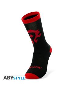 World of Warcraft - Horde - Black & Red - Socks