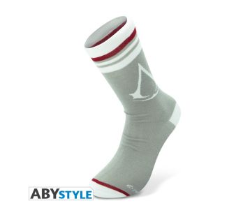 ASSASSIN'S CREED - Logo - grey/white/red - One size - Socks