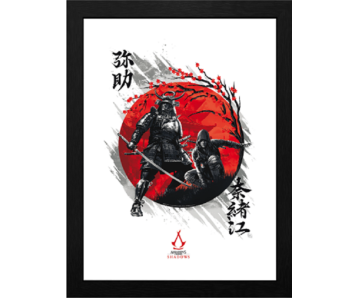 Assassins-Creed-Shadows-Yasuke-Naoe-Print-30x40cm-Rahmebild-