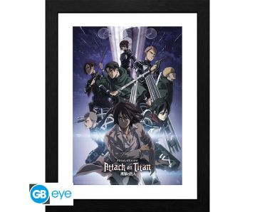 Attack-on-Titan-S4-key-art-2-30x40cm-Bilderrahmen-1