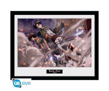 Attack-on-Titan-Smoke-Blast-30x40-Rahmenbild-1
