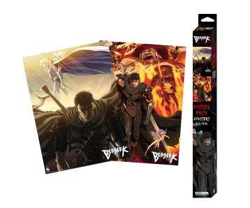 Berserk-Artworks-Chibi-Poster-Set-52x38-Poster-1