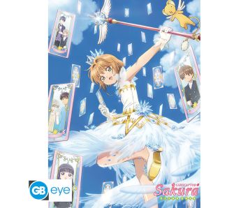 Cardcaptor Sakura - Sakura & Cards - 52x38cm Chibi Poster