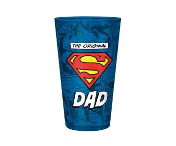 DC COMICS - Large Glass - 400ml - THE ORIGINAL "S" DAD