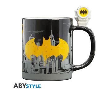 DC Comics - Bat-Signal & Batman - 3D - 460ml mug