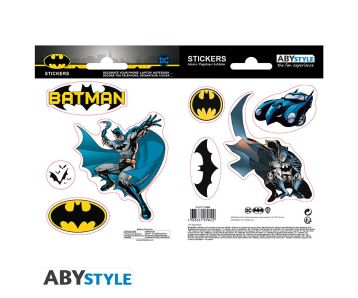 DC Comics - Batman and Logo - 2 Sheets - 16x11cm Sticker