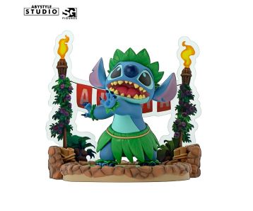 Disney-Lilo-Stitch-Stitch-Hula-Tanz-10cm-PVC-Statue-1