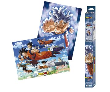 Dragon-Ball-Super-Goku-und-Freunde-Chibi-Poster-Set-52x38-Po