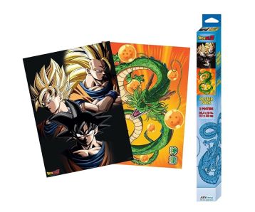Dragonball-Z-Goku-Shenlong-Chibi-Poster-Set-52x38-Poster-1
