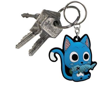 Fairy-Tail-Happy-PVC-Schluesselanhaenger-1