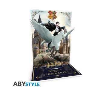 Harry Potter - Harry & Buck at Hogwarts - 15.5cm acrylic figure