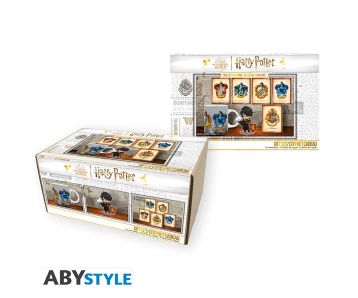 Harry Potter - Hogwarts - 320ml mug + acrylic + postcard - gift box