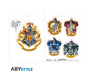 Harry-Potter-Hogwarts-Houses-16x11cm-Stickers-1