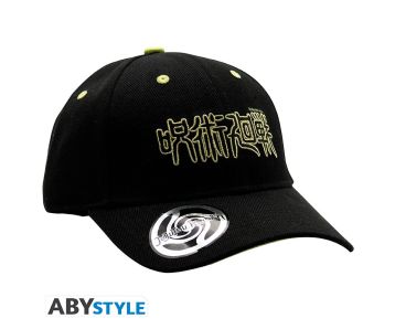 Jujutsu-Kaisen-Logo-Schwarz-Kappe-1