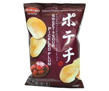 Koikeya-Kartoffelchips-gesalzene-Pflaume-100g-Snack-1