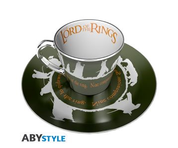 LORD OF THE RINGS - Fellowship - Mirror mug & plate set