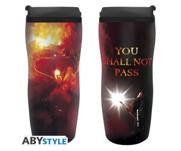 LORD OF THE RINGS - Travel mug "You shall not pass"