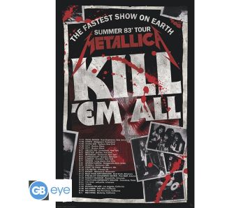 Metallica - Kill'Em All 83 Tour - 91.5x61cm Maxi Poster