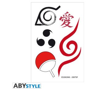 Naruto-Shippuden-Embleme-15x10cm-Tattoos-1