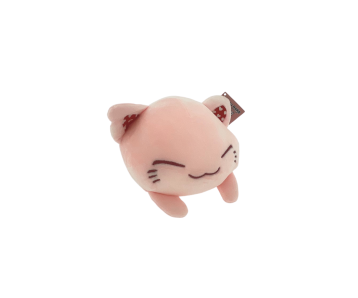 Nemu-Neko-Rosa-Neko-mit-roten-Herz-Ohren-und-weissen-Fluegen