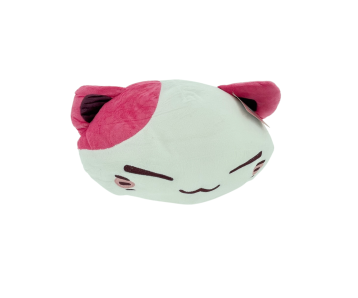 Nemu-Neko-weisse-Neko-mit-pinken-Ohren-20cm-Pluesch-1