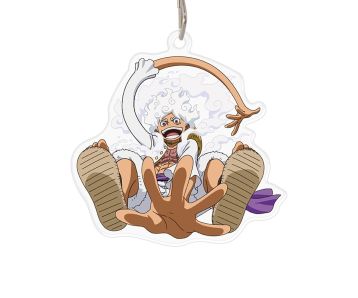 One-Piece-Luffy-Gear-5-Acryl-6cm-Schluesselanhaenger-1