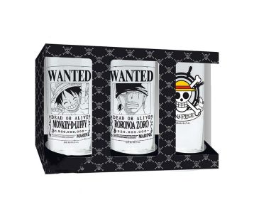 One-Piece-Luffy-Zorro-Glas-Set-1