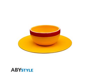 One-Piece-Strohhut-Schuessel-mit-Untertasse-250ml-Schuessel-