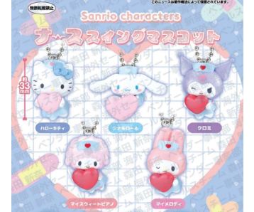 PREORDER-Sanrio-Characters-Nurse-Swing-Mascot-Gashapon-Bag-1