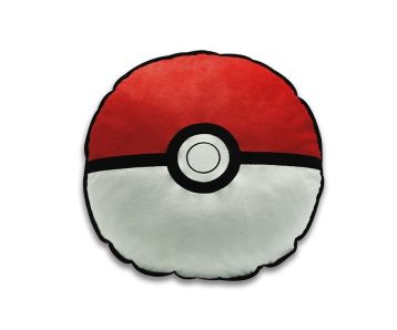 Pokemon-Pokeball-30x30cm-Kissen-1